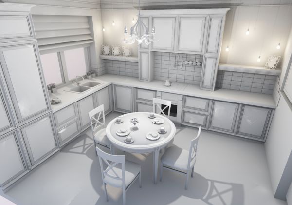 Конструирование кухни в Archicad 21