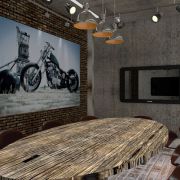Роман Сазонов – дизайн-проект офиса «Harley Davidson»